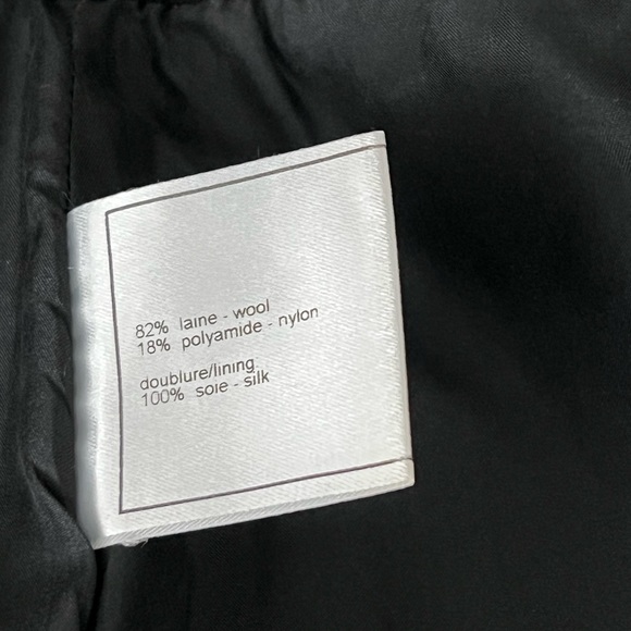 CHANEL pencil, straight black skirt - Picture 4 of 6